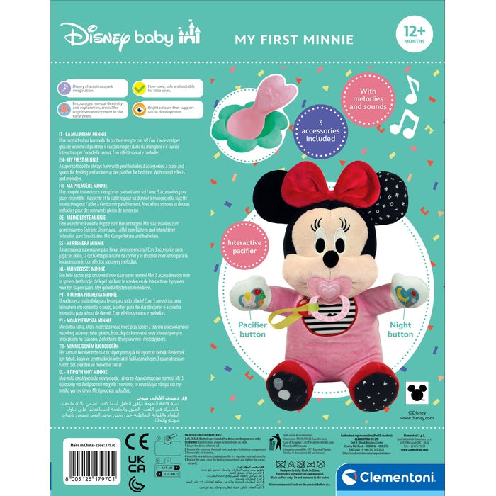 Disney Baby My First Minnie Interactive Plush