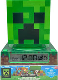 Minecraft Creeper Night Light Alarm Clock