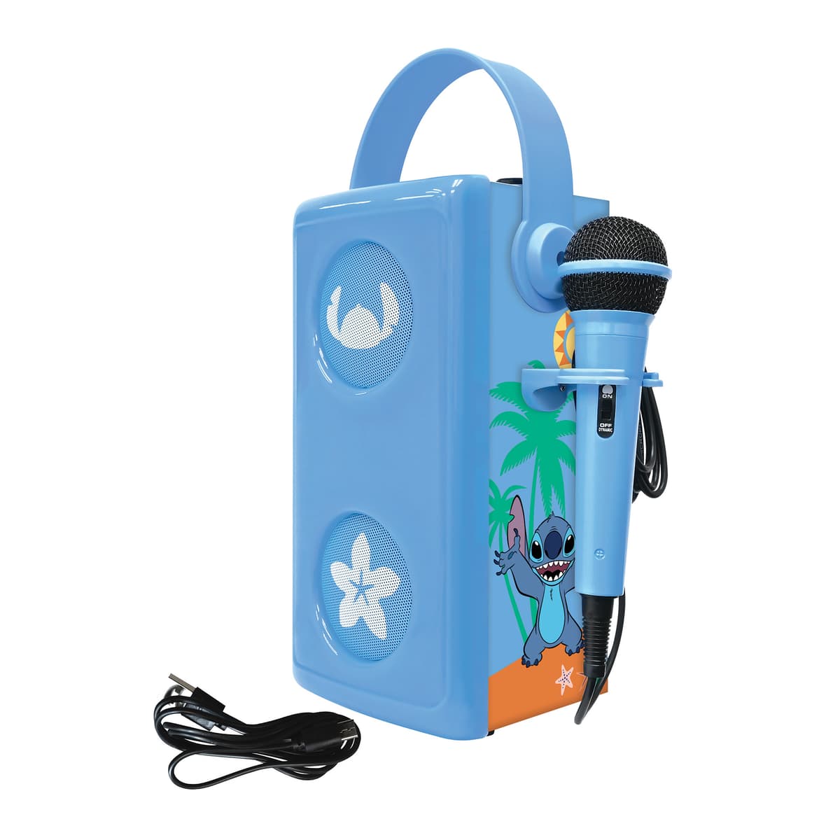 Disney Stitch Wireless Light-Up Speaker with Microphone