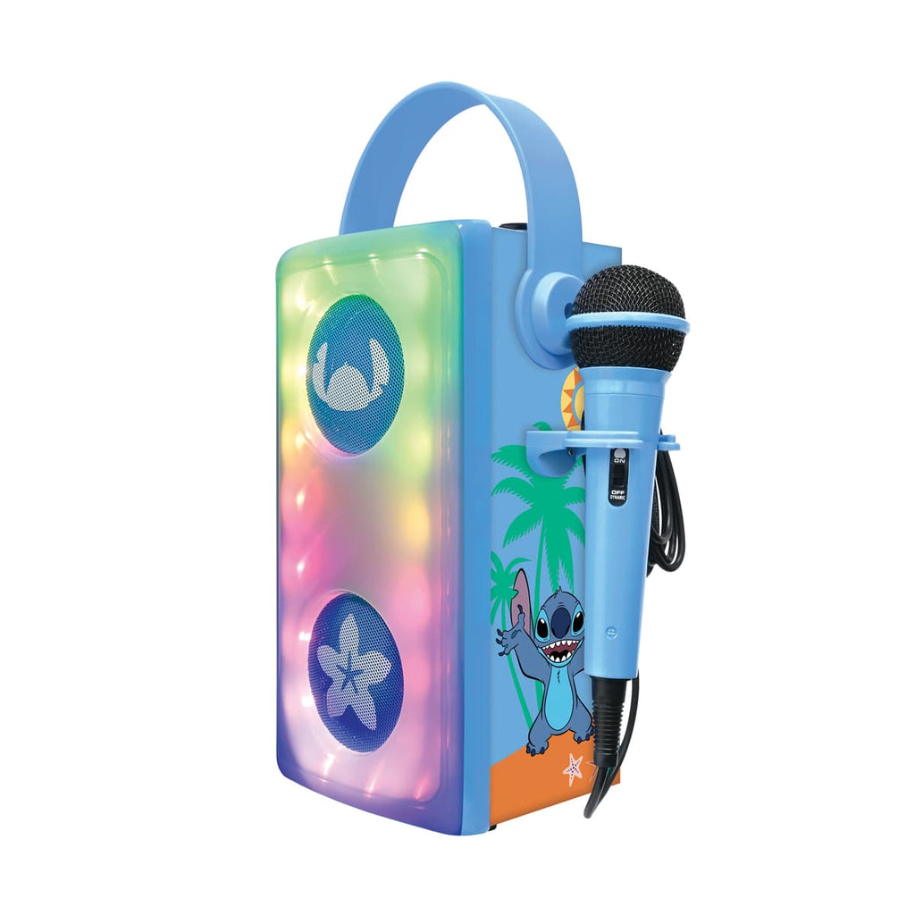 Disney Stitch Wireless Light-Up Speaker with Microphone