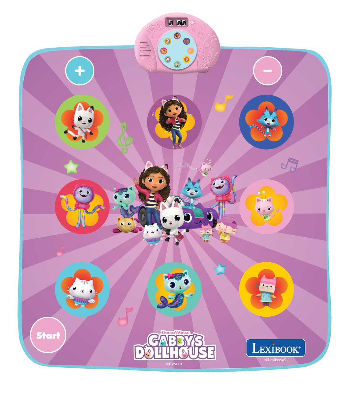 Gabby’s Dollhouse Interactive Musical Dance Mat