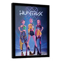 K-POP DEMON HUNTERS HUNTR/X FRAMED WALL ART 💜✨