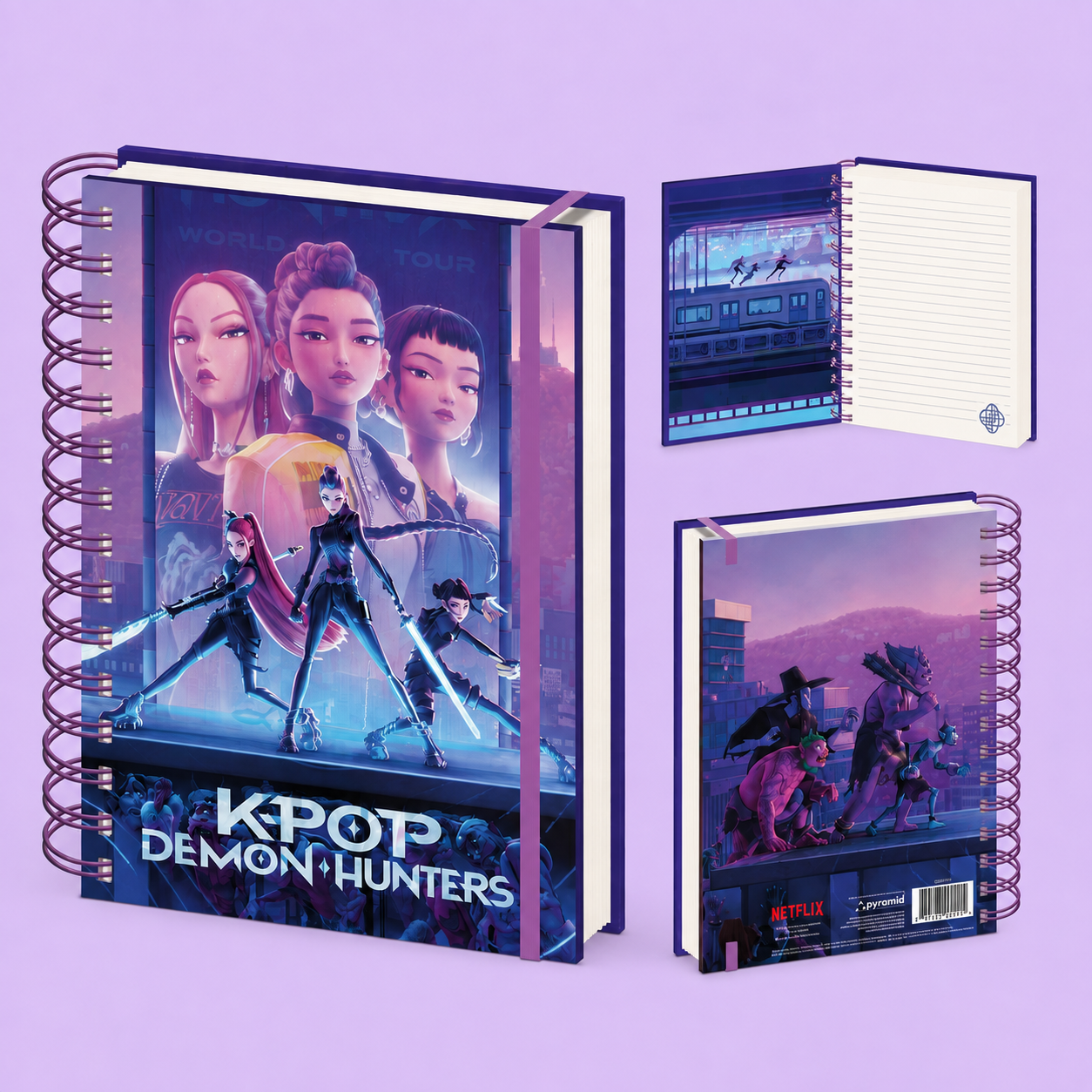 K-Pop Demon Hunters A5 Notebook