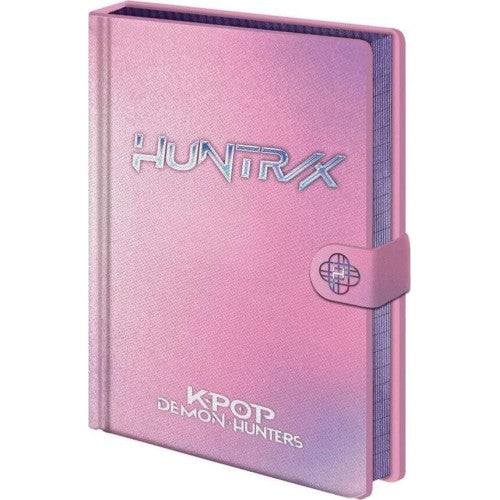 K-POP DEMON HUNTERS HUNTR/X Premium A5 Notebook – 240 Lined Pages