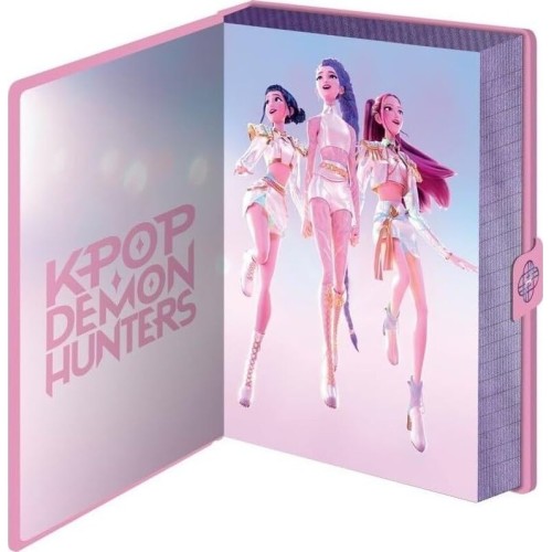 K-POP DEMON HUNTERS HUNTR/X Premium A5 Notebook – 240 Lined Pages